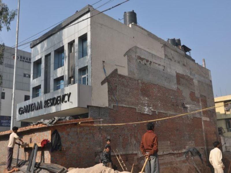 Hotel Gautam Residency Neu-Delhi Exterior foto