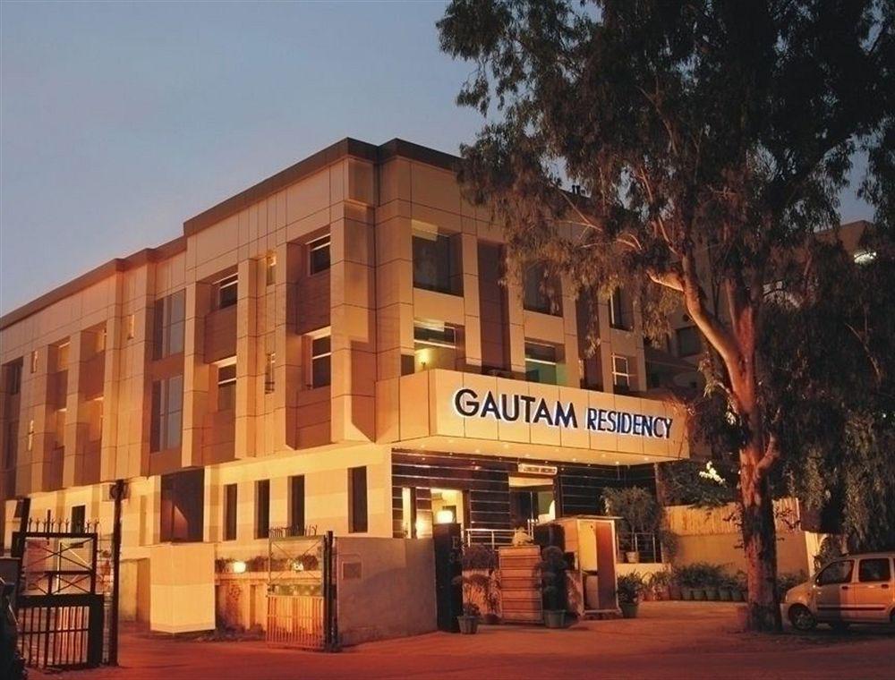 Hotel Gautam Residency Neu-Delhi Exterior foto